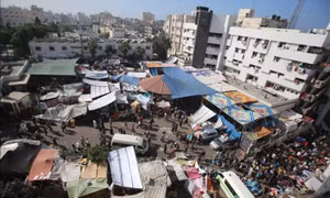 Bệnh viện lớn nhất Gaza phải chôn bệnh nhân trong mộ tập thể