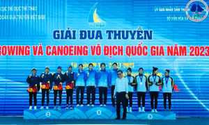 Quảng Ninh giành 3 HCV tại Giải Đua thuyền Rowing&Canoeing Vô địch Quốc gia 2023
