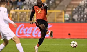 Lukaku ghi bốn bàn ở vòng loại Euro 2024