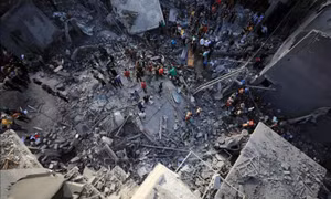Lượng chất nổ Israel trút xuống Gaza có sức hủy diệt gần bằng 2 quả bom hạt nhân