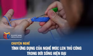Tính ứng dụng của nghề móc len thủ công trong đời sống hiện đại