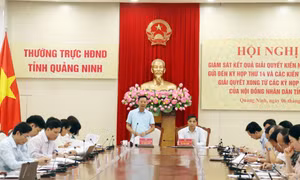 Hội nghị giám sát kết quả giải quyết kiến nghị cử tri