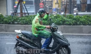 Mưa lớn cục bộ khả năng gây lũ quét, sạt lở đất ở vùng núi
