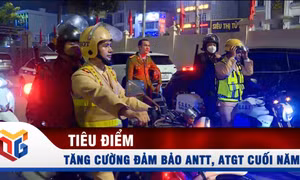 Tăng cường các biện pháp bảo đảm TTATGT, ANTT thời gian cuối năm