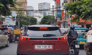 Biển số xe 15A-138.38 đang chờ đấu giá đã lưu hành là biển giả