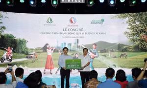 Vingroup công bố chương trình hành động của quỹ Vì tương lai xanh