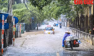 Thời tiết ngày 24/8: Mưa dông Bắc Bộ có xu hướng giảm dần