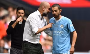 Man City trói chân Bernardo Silva
