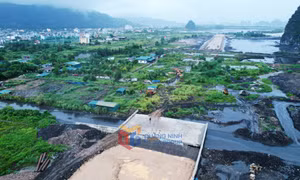 Cẩm Phả: Cưỡng chế GPMB, bảo vệ thi công đường nối đường Vũng Đục đến phường Cẩm Sơn