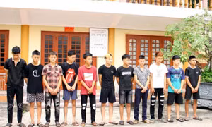 Nhóm thanh thiếu niên ở Thái Nguyên bị khởi tố 3 tội danh