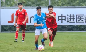 Đại diện Việt Nam thắng Man City ở giải U16 quốc tế