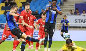 Hải Phòng thua ngược ở AFC Champions League