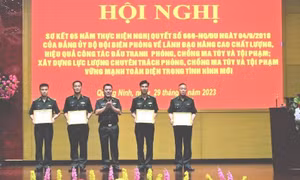 Bộ đội Biên phòng tỉnh: Sơ kết 5 năm thực hiện Nghị quyết số 669-NQ/ĐU