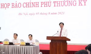 Họp báo Chính phủ thường kỳ tháng 7/2023