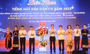 Công diễn và trao giải Liên hoan Tiếng hát khu dân cư TP Hạ Long năm 2023  