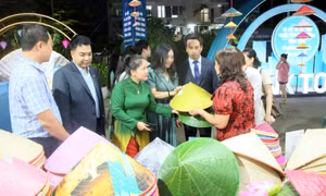 Khai mạc Không gian triển lãm kết nối Hà Nội và các tỉnh Đồng bằng sông Hồng