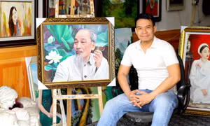 Trò chuyện với Hậu ART - Chàng họa sĩ tài hoa