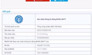 Người dân có thể tự tra cứu, kiểm soát thông tin đóng BHXH và BHYT