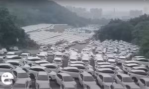 Sự thật đằng sau 'nghĩa địa xe điện' ở Trung Quốc