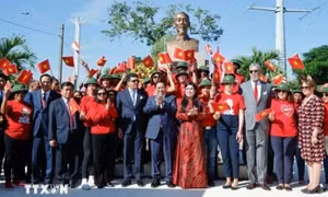 Thủ tướng dự khánh thành tôn tạo tượng đài Chủ tịch Hồ Chí Minh ở CH Dominicana