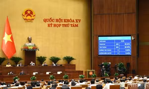 Quốc hội "chốt" tăng trưởng GDP năm 2025 khoảng 6,5-7%