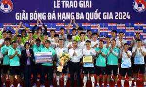Quảng Ninh FC vô địch bảng A Giải Bóng đá hạng 3 Quốc gia