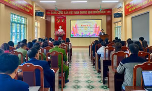 Huyện Hải Hà tổ chức lớp bồi dưỡng nghiệp vụ công tác kiểm tra, giám sát và thi hành kỷ luật của Đảng