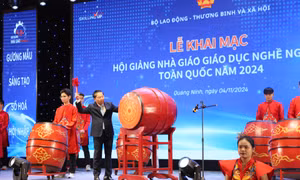 Khai mạc Hội giảng Nhà giáo Giáo dục Nghề nghiệp toàn quốc năm 2024