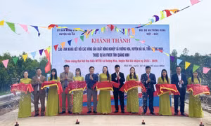Khánh thành cầu Tình Nghĩa (xã Đường Hoa, huyện Hải Hà)
