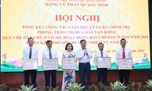 Đảng ủy Than Quảng Ninh tổng kết một số nhiệm vụ công tác xây dựng Đảng