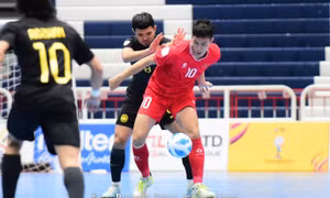Việt Nam thắng Malaysia ở Giải futsal Đông Nam Á 2024
