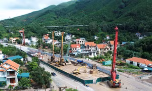 Dự án cải tạo, nâng cấp Quốc lộ 279 chậm do thiếu mặt bằng