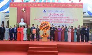 Các địa phương tổ chức lễ công bố sáp nhập, điều chỉnh đơn vị hành chính cấp xã