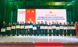 Hội CCB tỉnh gặp mặt, biểu dương các Chi hội trưởng CCB điển hình tiên tiến