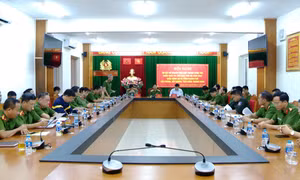Sơ kết kế hoạch phối hợp trong công tác chữa cháy và CNCH 