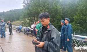 Hai phi công vụ rơi máy bay ở Bình Định đã gọi điện về đơn vị