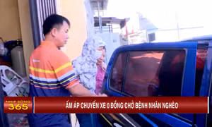 Ấm áp chuyến xe 0 đồng chở bệnh nhân nghèo