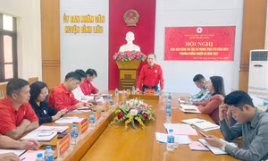 Hội Chữ thập đỏ tỉnh: Cụm thi đua số 1 giao ban công tác hội và phong trào CTĐ 