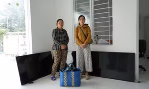 Hai chị em ruột đột nhập loạt trường mẫu giáo để trộm hàng chục tivi, máy tính