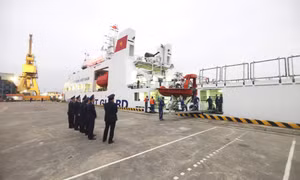Tuần tra liên hợp trên vùng biển phân định Vịnh Bắc Bộ Việt Nam - Trung Quốc lần thứ 2 năm 2024