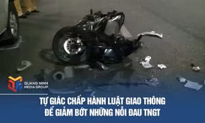 Tự giác chấp hành luật Giao thông để giảm bớt những nỗi đau tai nạn