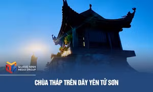 Chùa tháp trên dãy Yên Tử Sơn