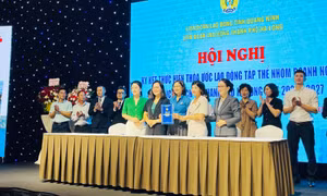 Nhóm doanh nghiệp du lịch - dịch vụ TP Hạ Long ký kết thỏa ước lao động tập thể 