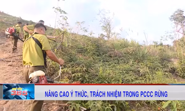 Nâng cao ý thức, trách nhiệm trong PCCC rừng