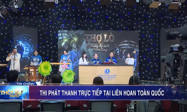 Thi phát thanh trực tiếp tại Liên hoan Phát thanh toàn quốc