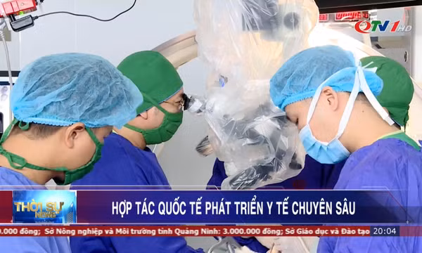 Hợp tác quốc tế phát triển y tế chuyên sâu