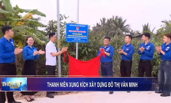 Thanh niên xung kích xây dựng đô thị văn minh