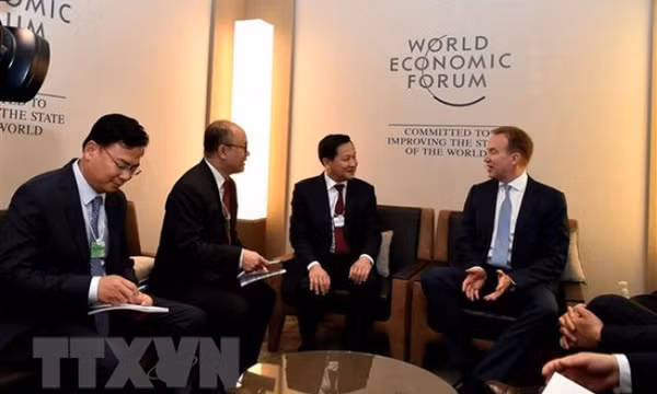 Việt Nam đưa ra nhiều đề xuất quan trọng tại Hội nghị WEF Davos 2022