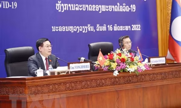Quốc hội Việt-Lào chia sẻ kinh nghiệm phát triển kinh tế-xã hội