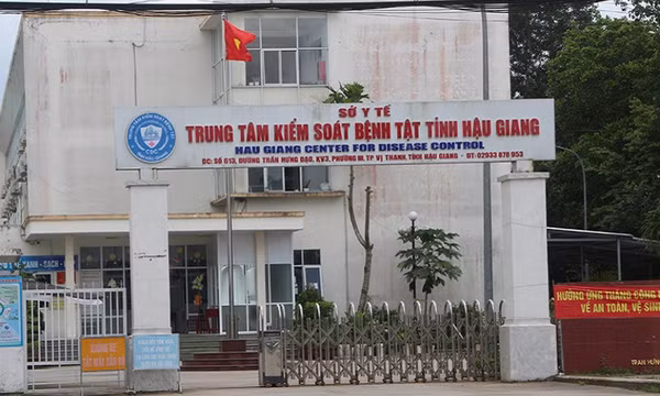 Cách chức Bí thư Đảng ủy và Giám đốc CDC Hậu Giang
